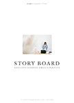Storyboard template that titled 'Effective Business Email Etiquette'